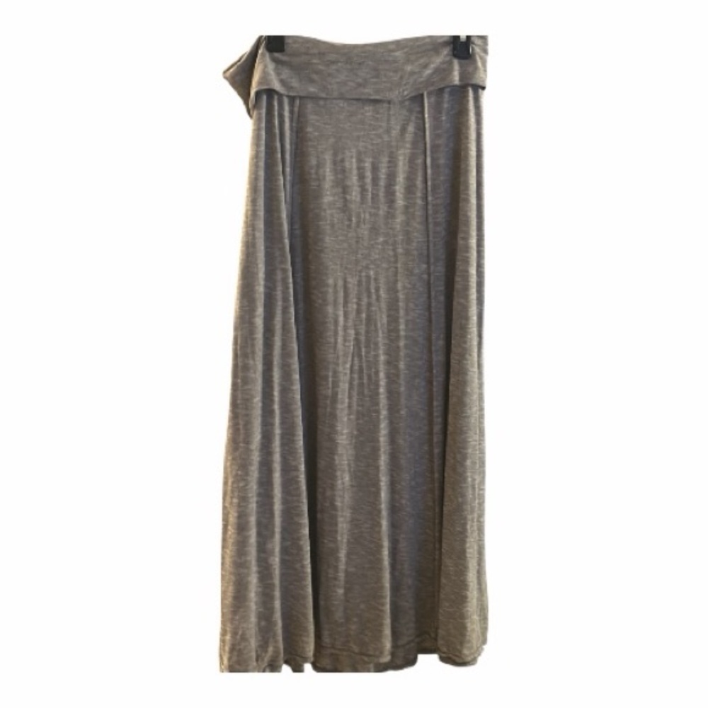 Max Studio Charcoal Knit Maxi Skirt - Picture 3 of 5
